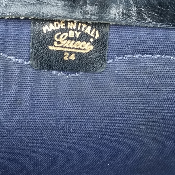 Fabulous Rare Vintage Gucci web travel weekender Boston Train Case luggage bag - Picture 16 of 16